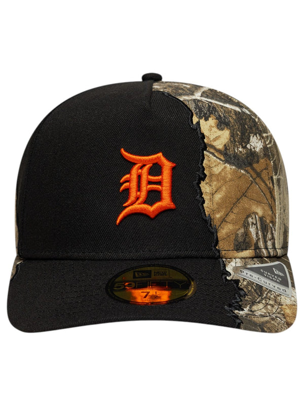 59FIFTY A-Frame Detroit Tigers Realtree Split Black
