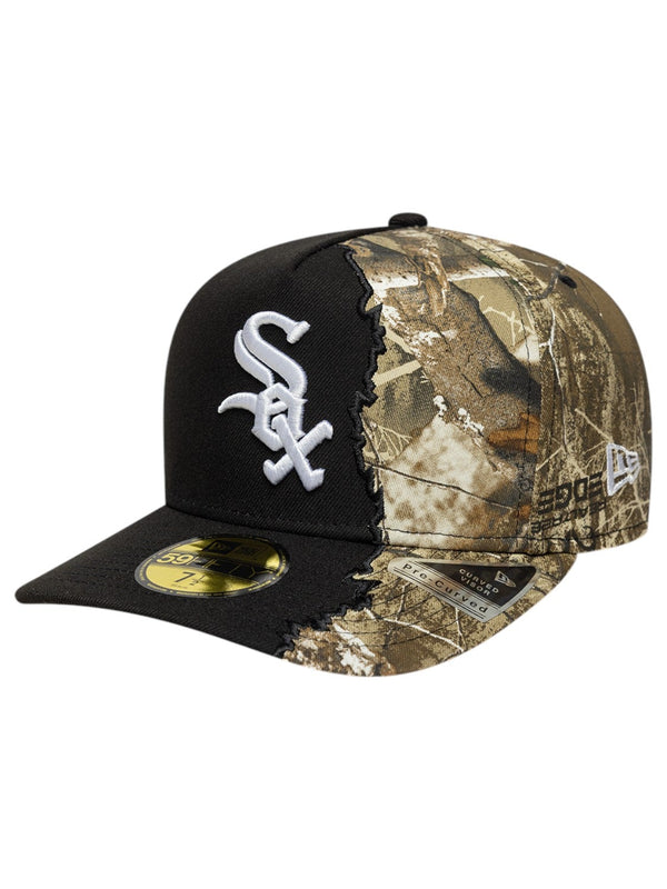 59FIFTY A-Frame Chicago White Sox Realtree Split Black