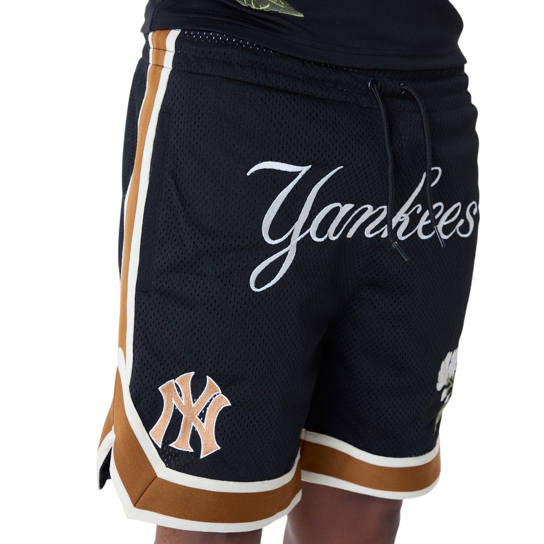 Shorts New York Yankees Black Floral